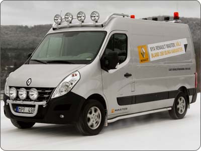 T-RACK Renault Master H2 11- | Främre - 2