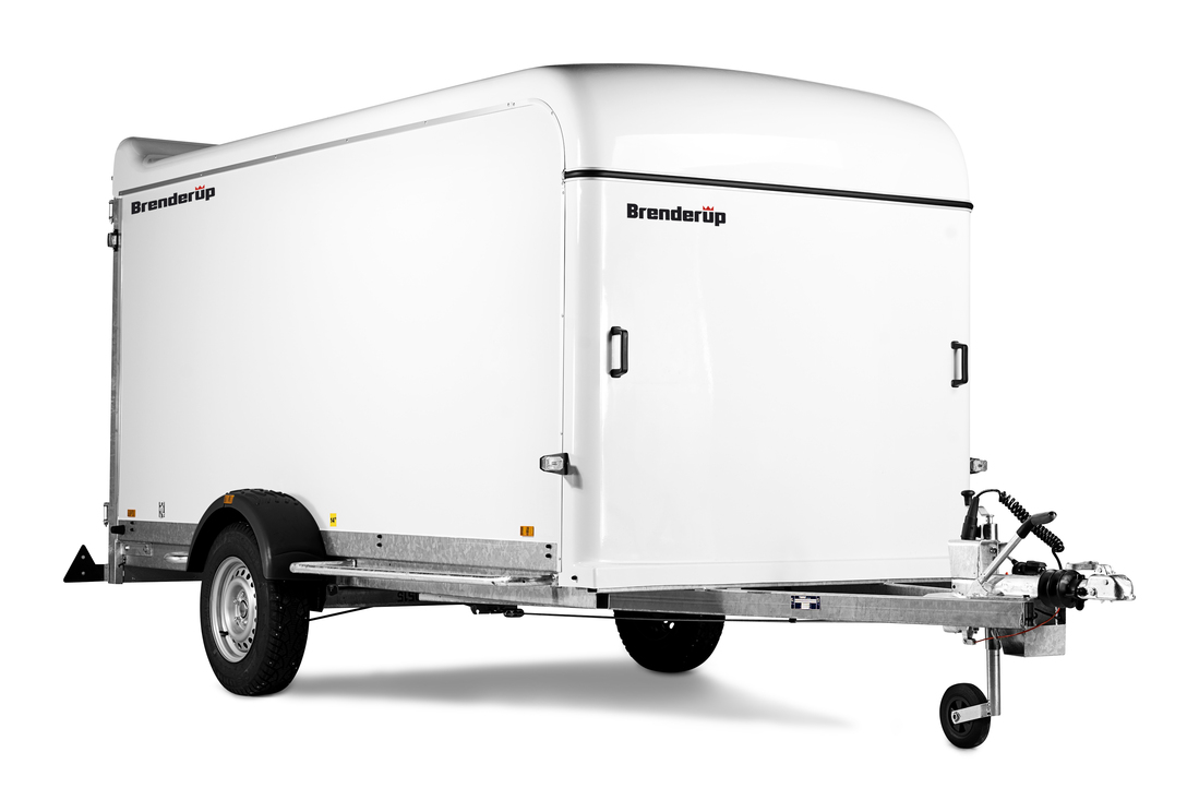 Brenderup Skåpsläp Serie CE Ramp Låg 1300 kg