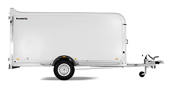 Brenderup Skåpsläp Serie CE Dörr Låg 1300 kg