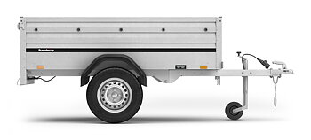 Brenderup Lågbyggd flakvagn Obromsad Serie 1000 205L 750 kg