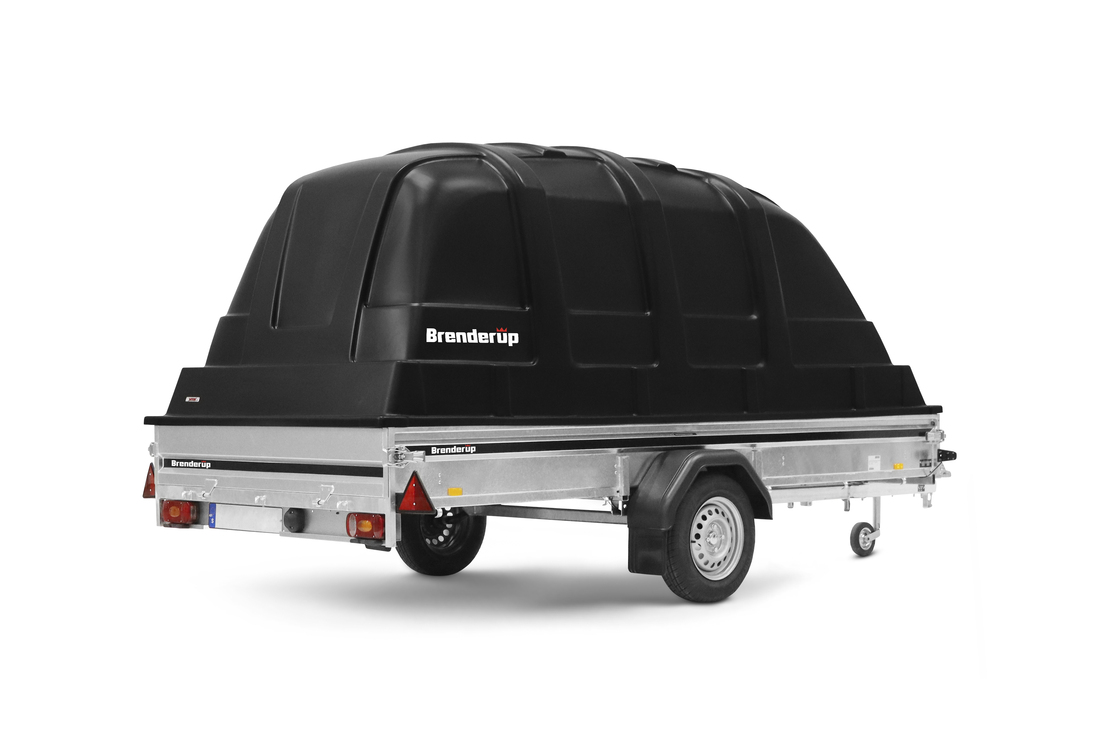 Brenderup Snöskotersläp Serie Standard Outline 370L Plasthuv 750 kg - 3
