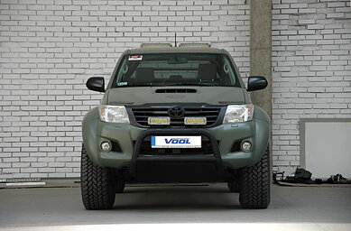 EU Frontbøyle [Svart] - Toyota Hilux 2006-2015