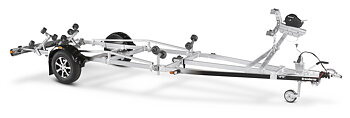 Brenderup Båttrailer Bromsad 18 fot X-line 1300 kg