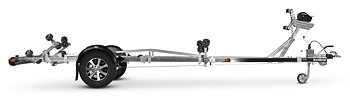 Brenderup Båttrailer Bromsad 18 fot X-line 1300 kg