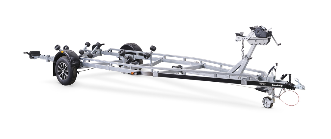 Brenderup Båttrailer Bromsad 22 fot ASR X-line 1800 kg