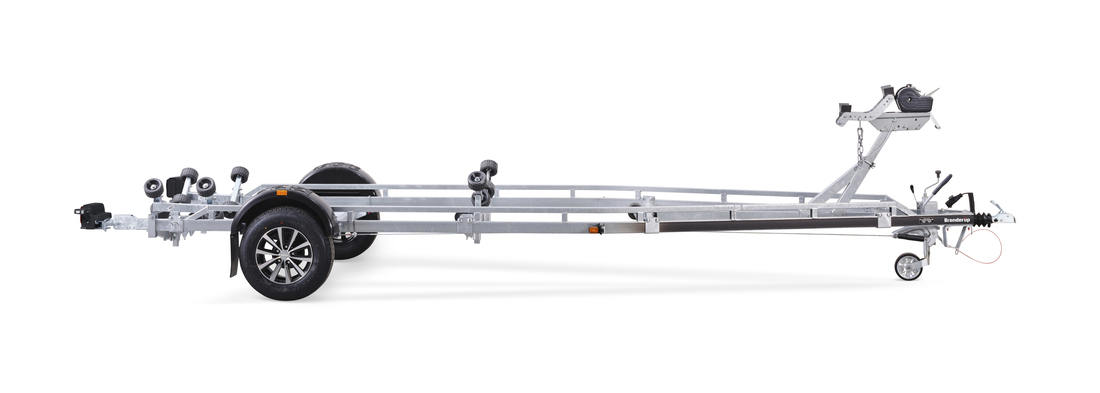 Brenderup Båttrailer Bromsad 22 fot ASR X-line 1300 kg - 2