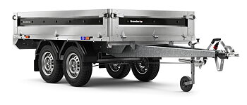Brenderup Högbyggd flakvagn Serie 4000 260L 1300 kg