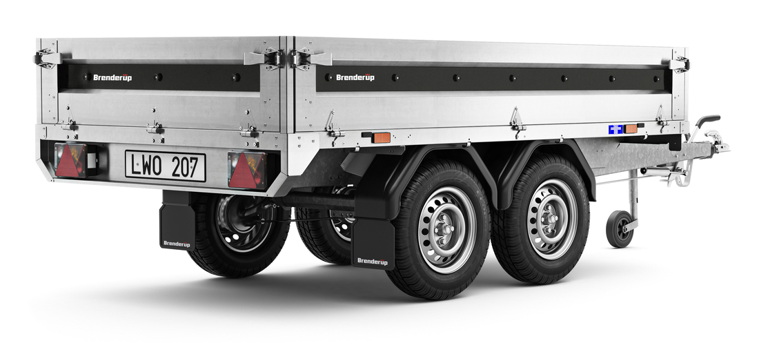 Brenderup Högbyggd flakvagn Serie 4000 260L 1300 kg - 3