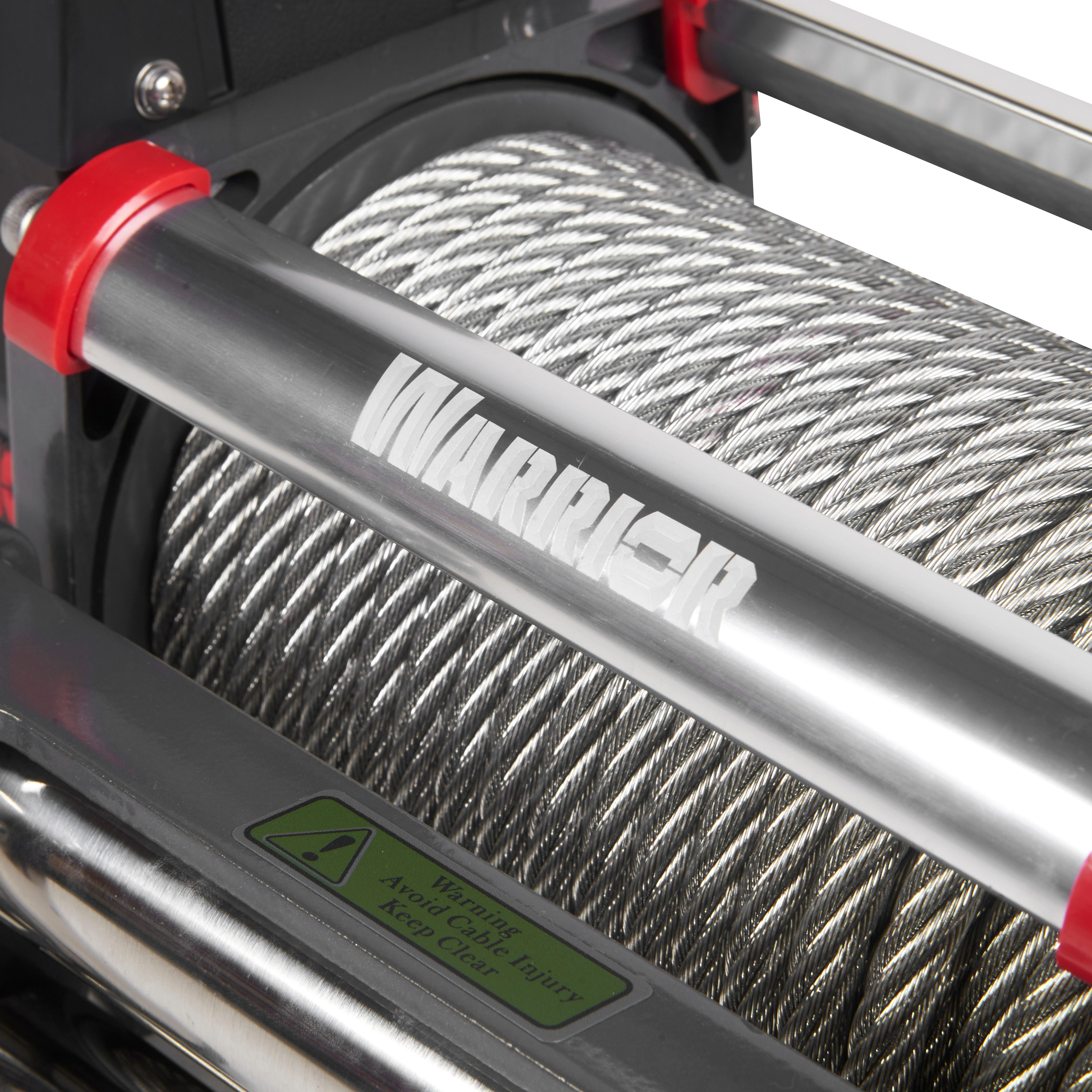 Vinsch Warrior Winches Samurai 12000 - Stålvajer 12V - 8