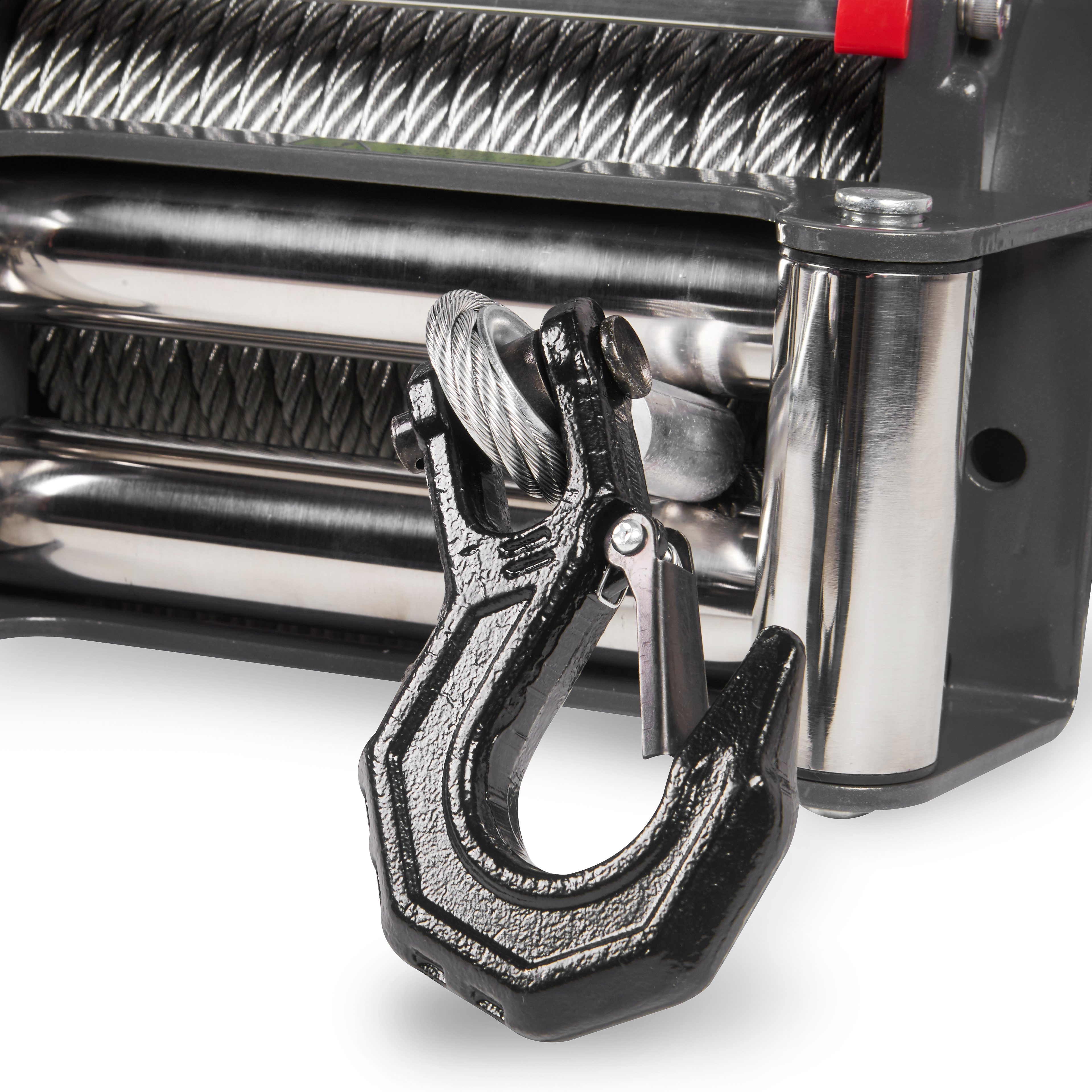 Vinsch Warrior Winches Samurai 12000 - Stålvajer 24V - 9