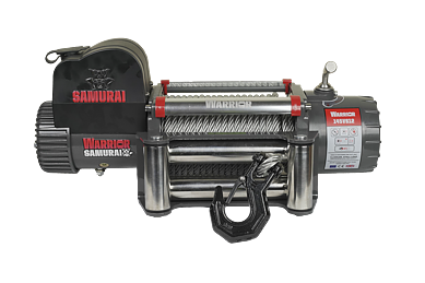 Warrior Winches Samurai 14500 Winch - Steel Cable 24V