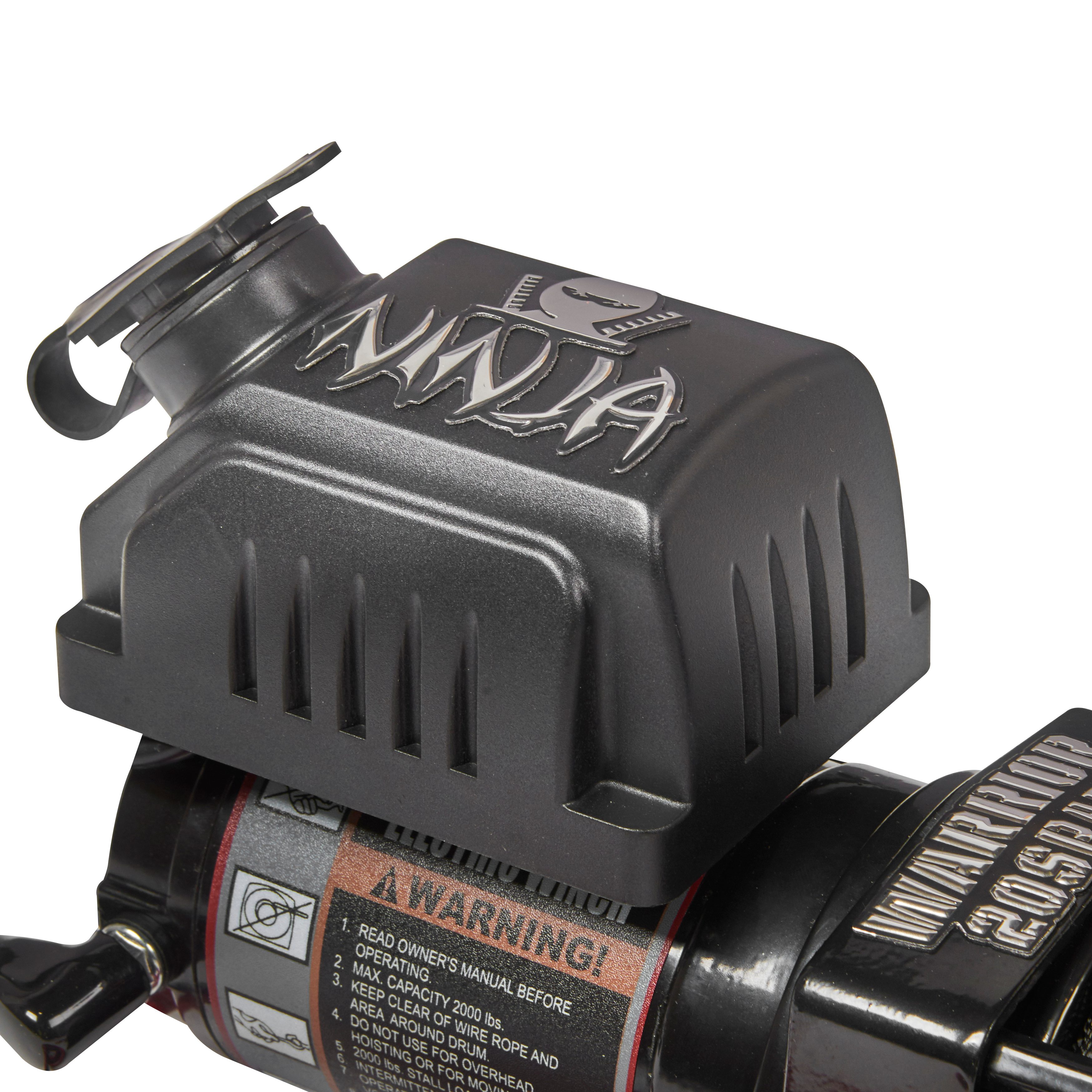 Warrior Winches Ninja 2000 Winch - Amortek Synthetic Rope 12V - 7