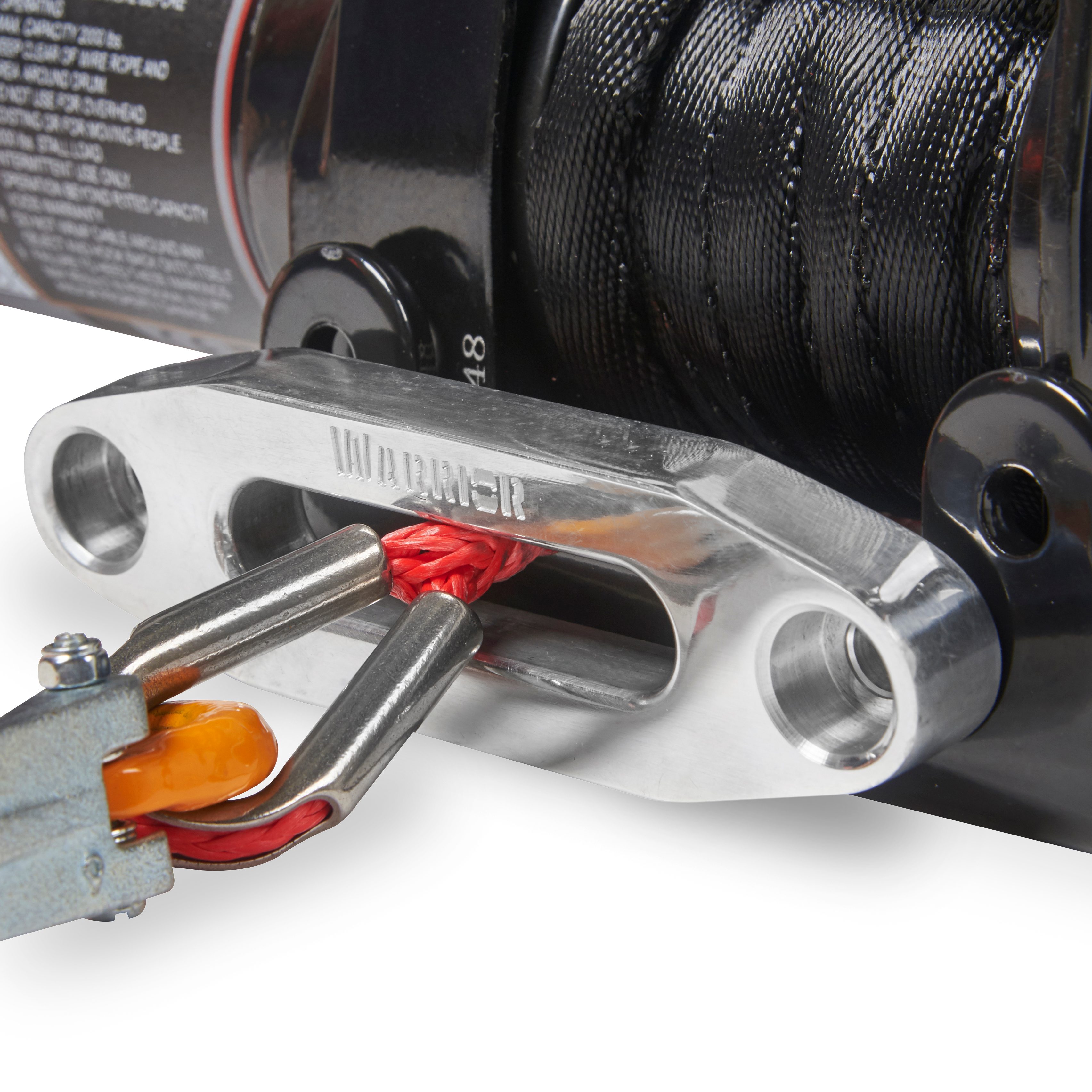 Warrior Winches Ninja 2000 Winch - Amortek Synthetic Rope 12V - 10