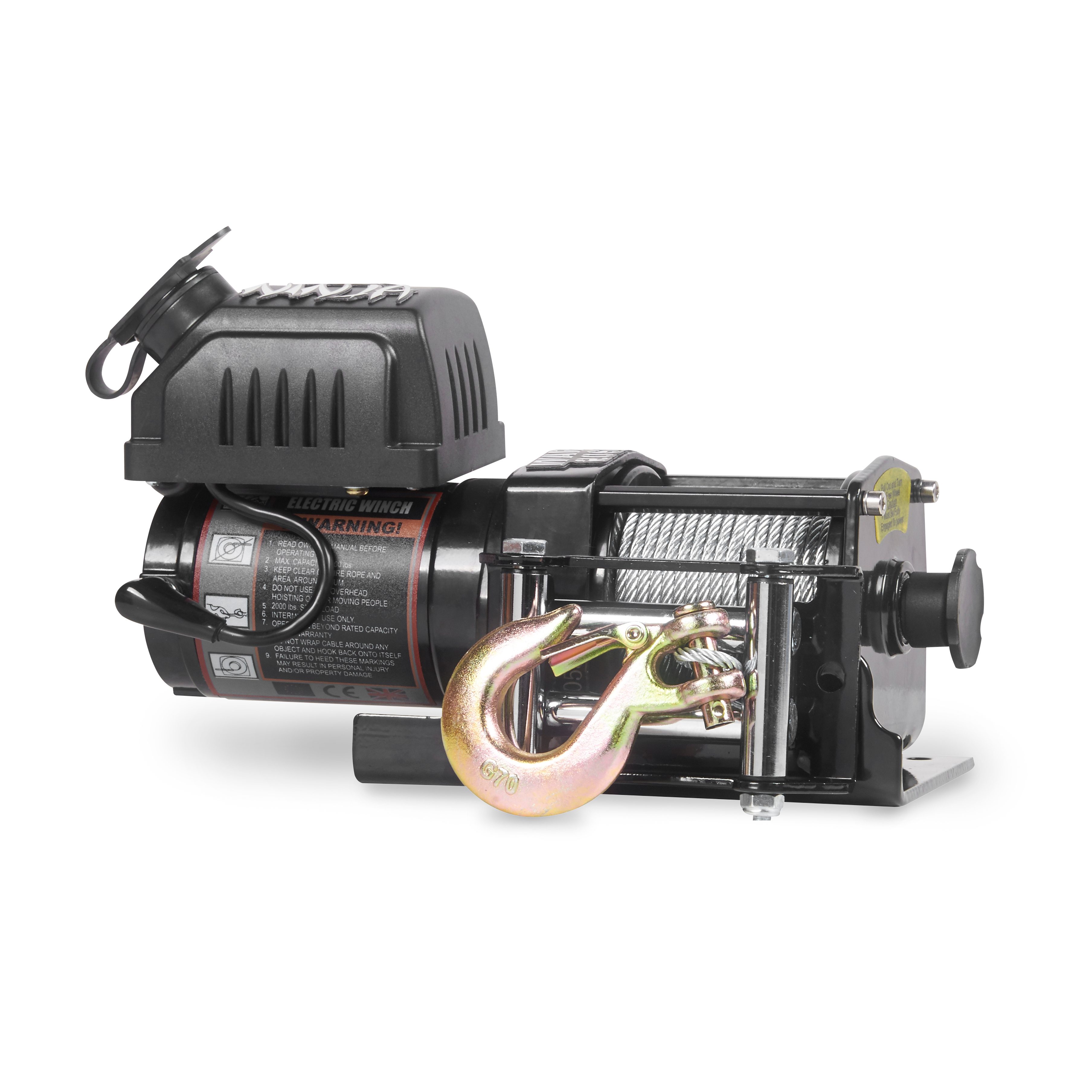 Vinsch Warrior Winches Ninja 2000 - Stålvajer 12V - 2