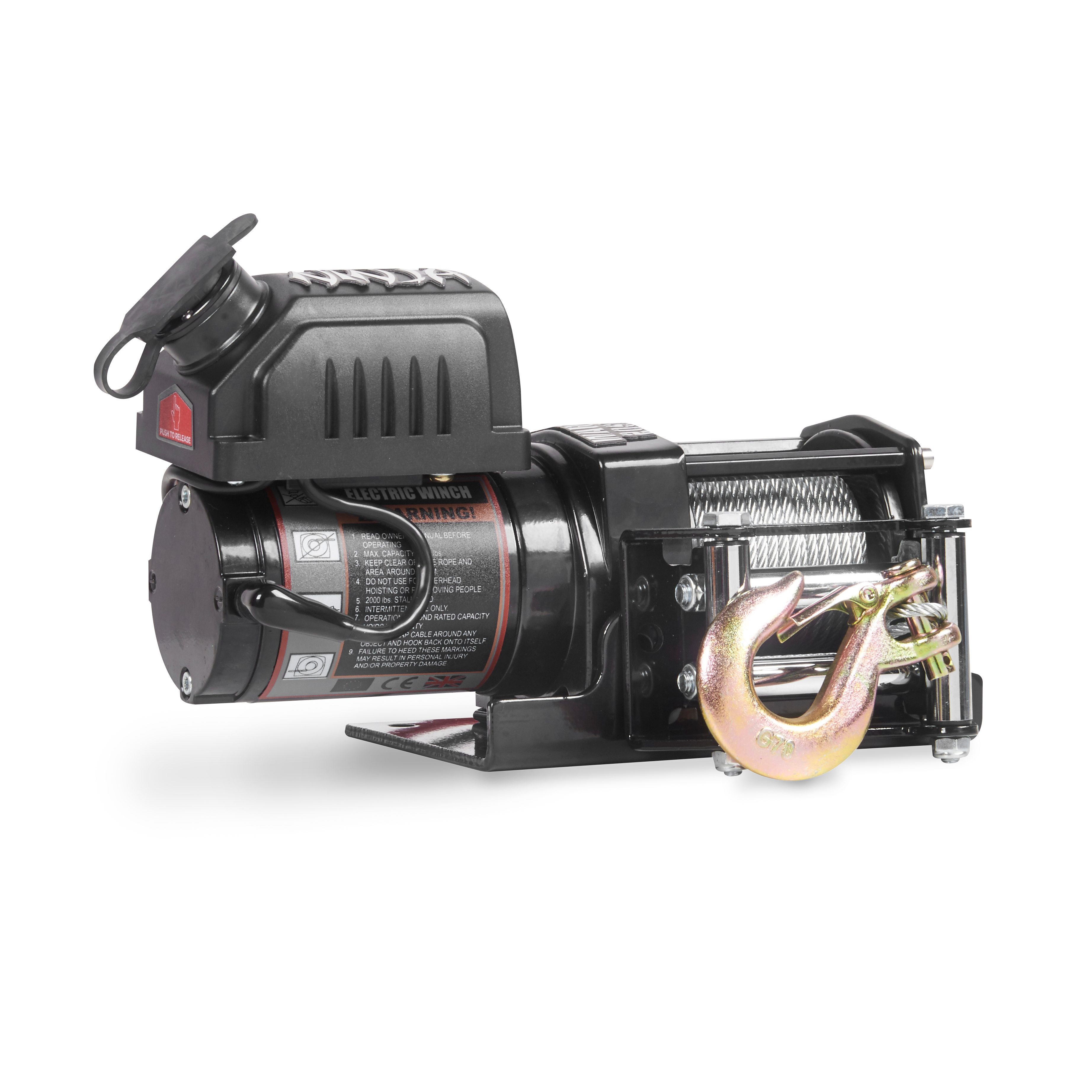 Vinsch Warrior Winches Ninja 2000 - Stålvajer 12V