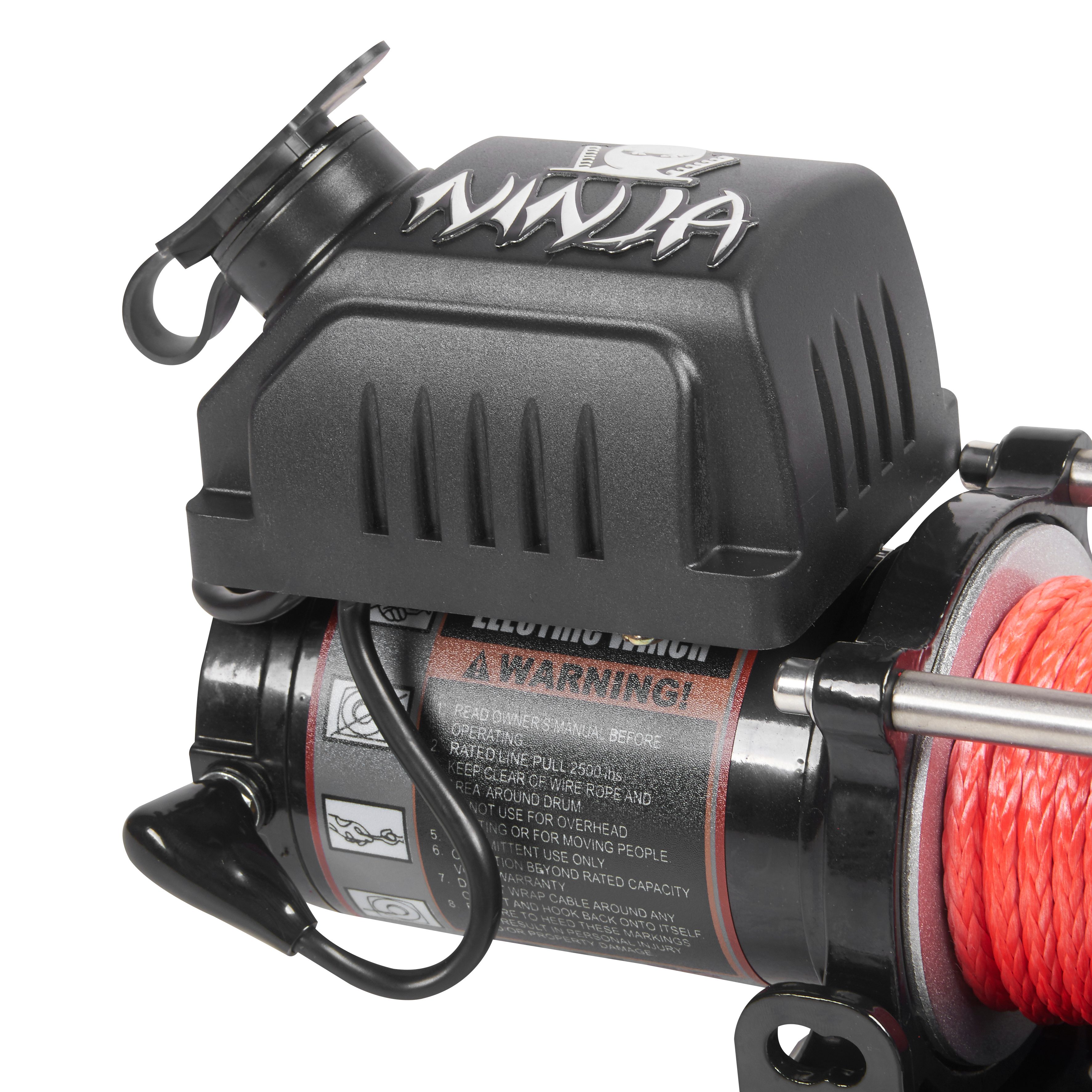 Vinsch Warrior Winches Ninja  2500 - Amortek syntetvajer 12V - 12
