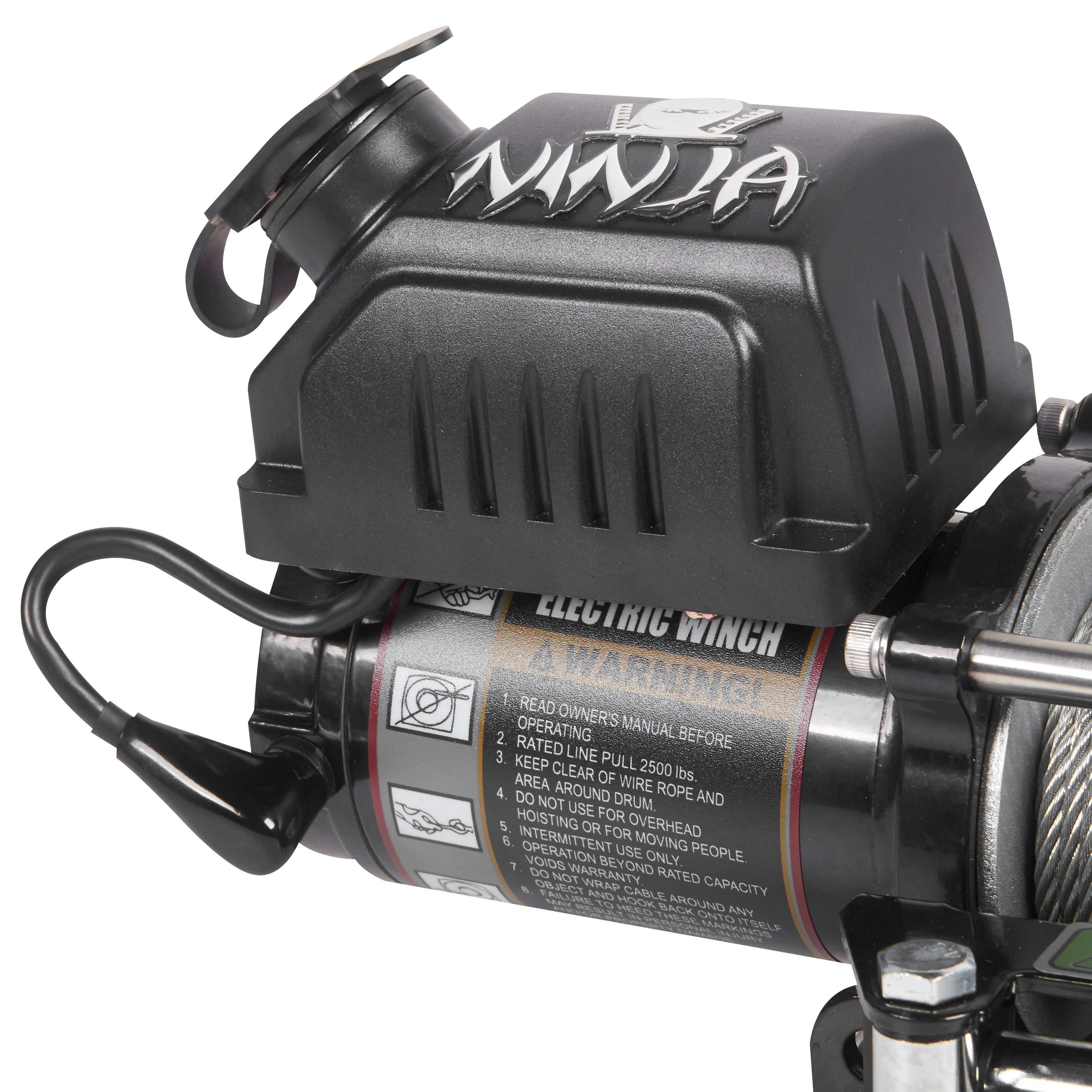 Vinsch Warrior Winches Ninja 2500 - Stålvajer 12V - 12