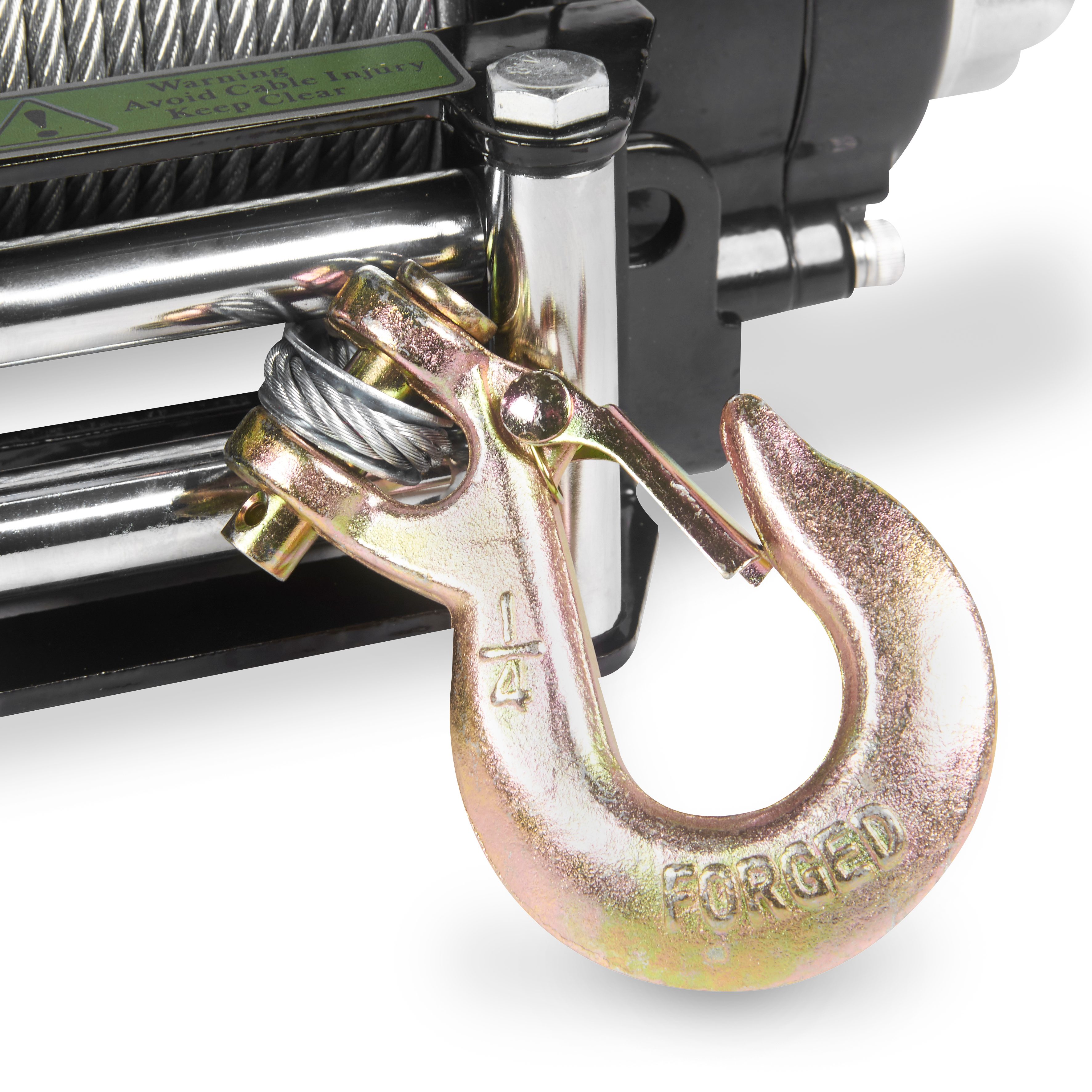 Vinsch Warrior Winches Ninja 2500 - Stålvajer 12V - 7