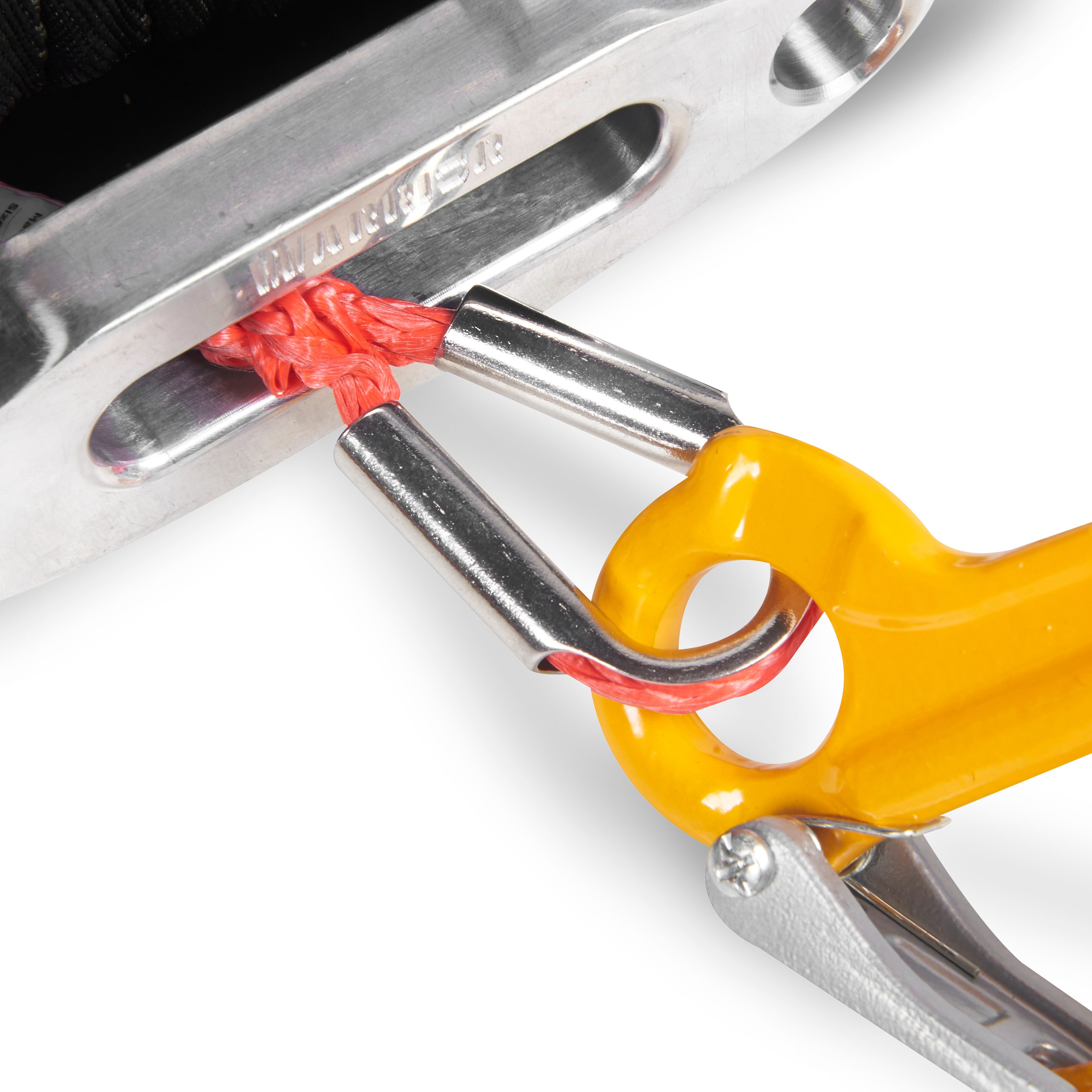 Warrior Winches Ninja 3500 Winch - Amortek Synthetic Rope 12V - 8