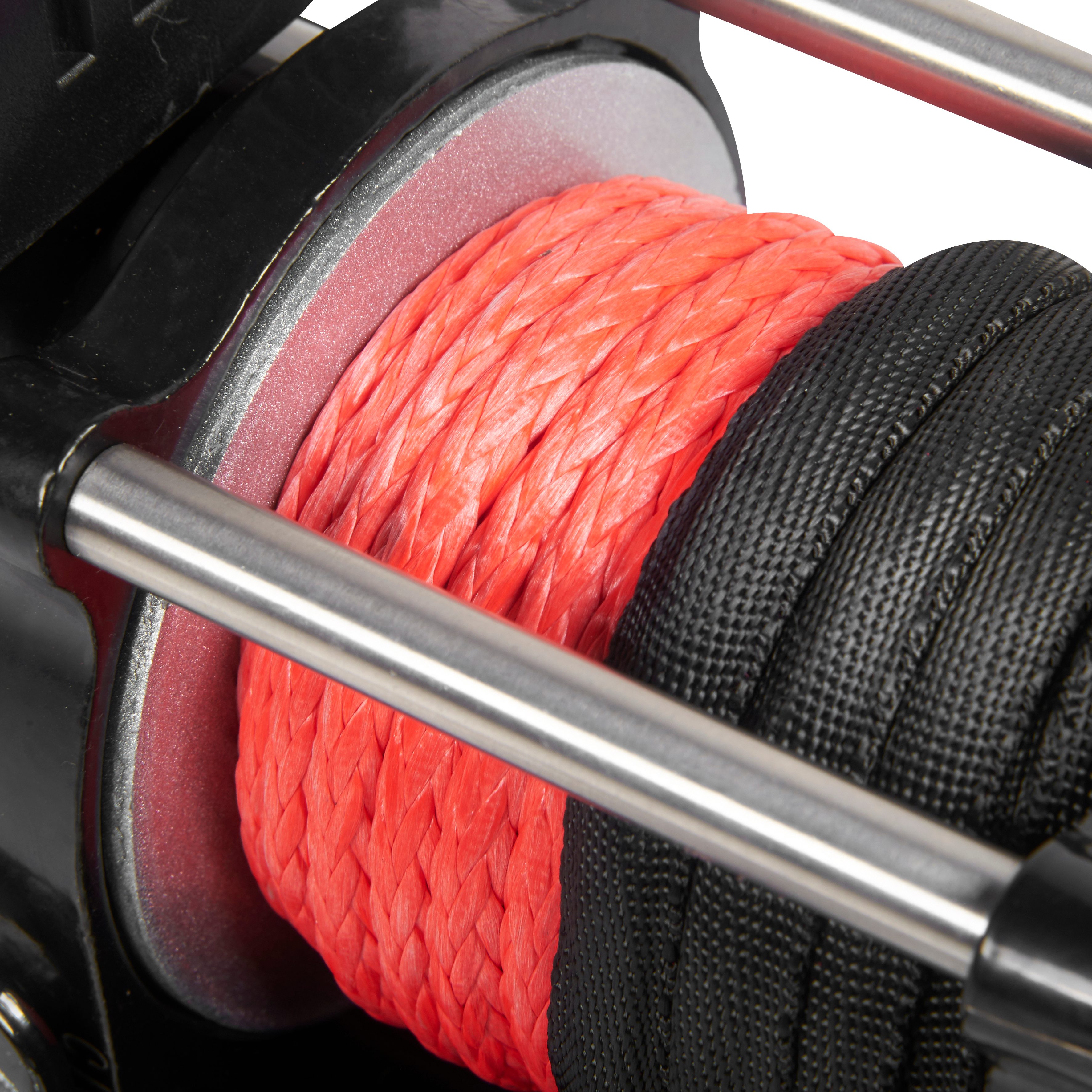 Warrior Winches Ninja 3500 Winch - Amortek Synthetic Rope 12V - 10