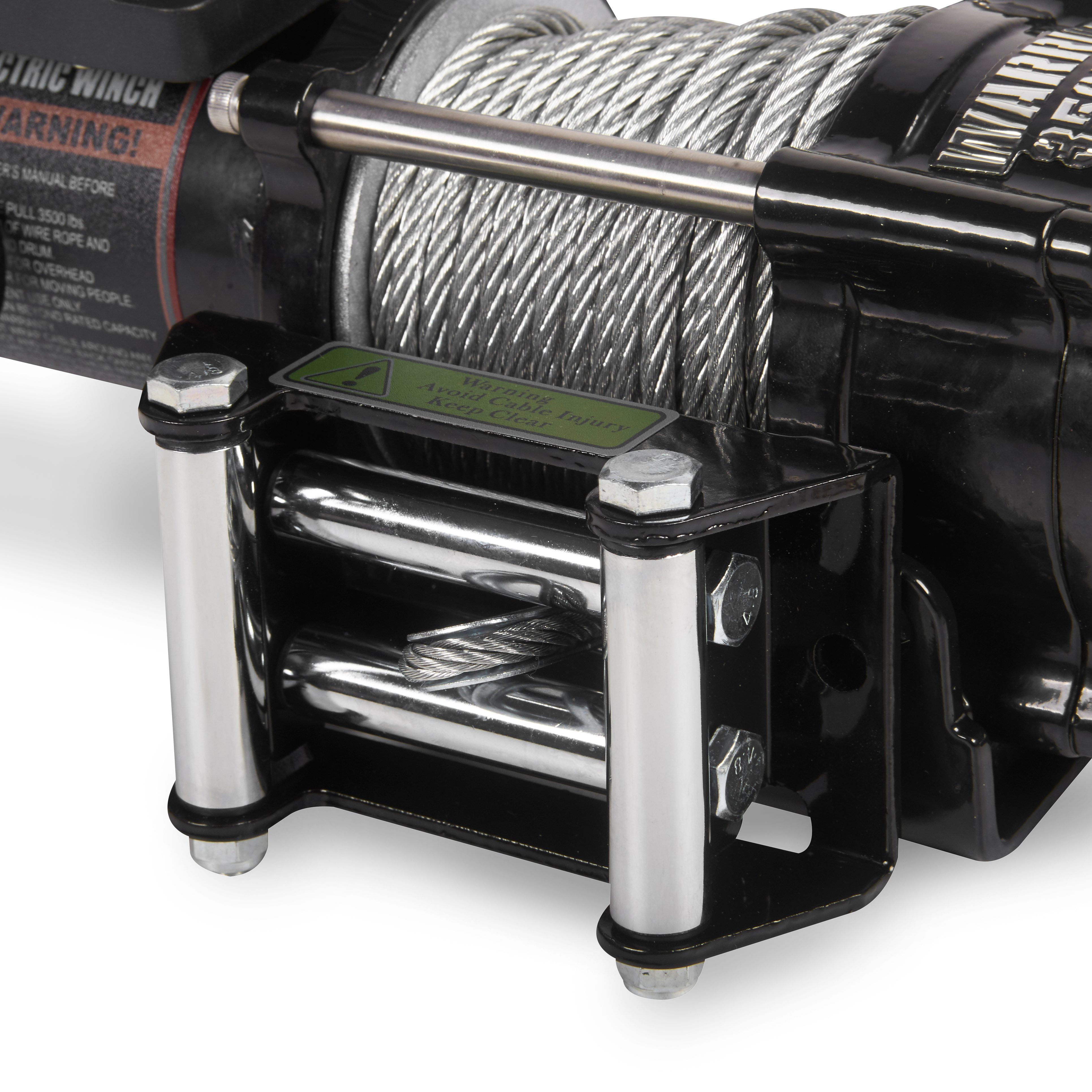 Vinsch Warrior Winches Ninja 3500 - Stålvajer 12V - 9