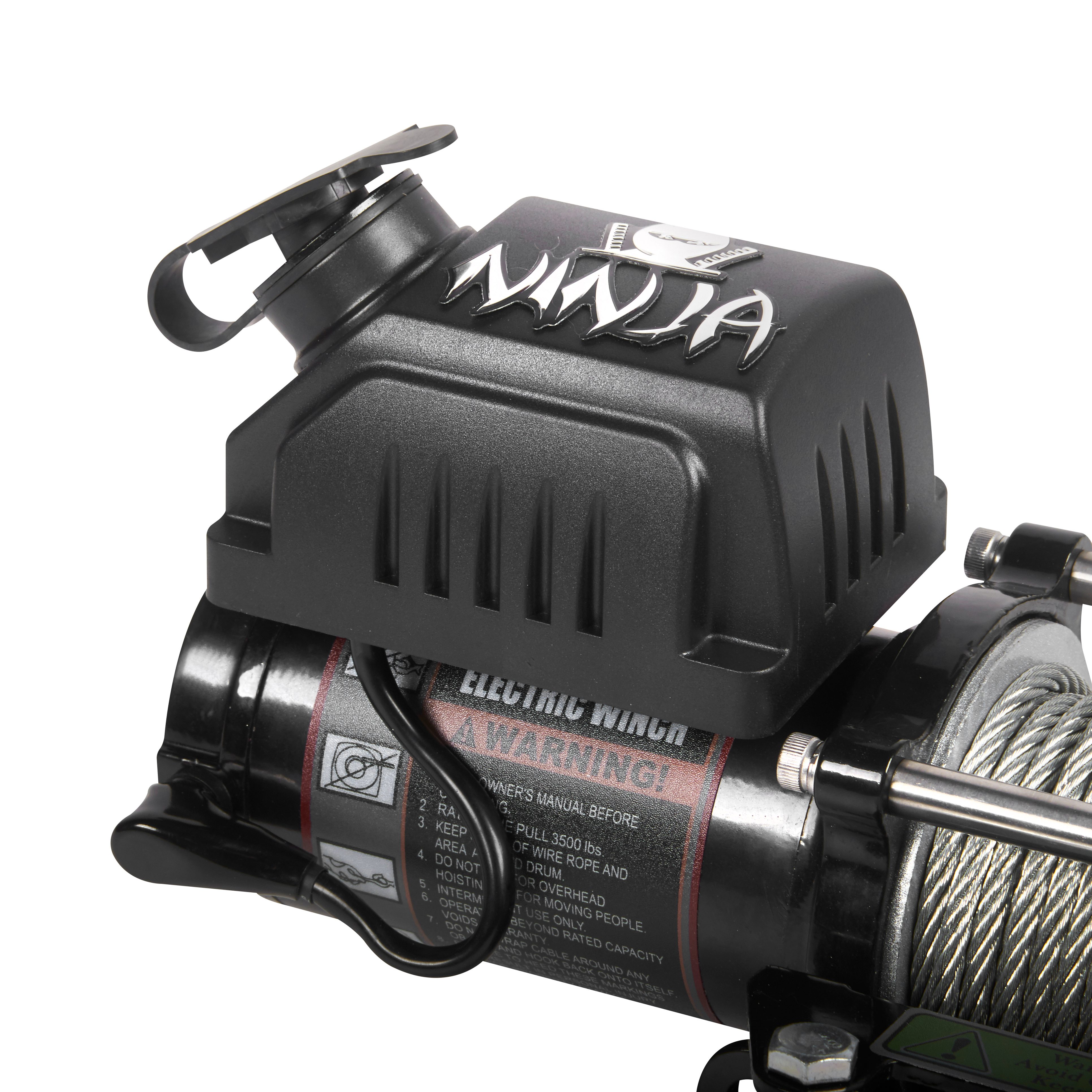 Vinsch Warrior Winches Ninja 3500 - Stålvajer 12V - 7