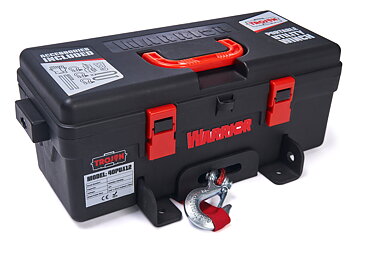 Warrior Winches Trojan 4000 Portable Winch – Synthetic Rope 12V