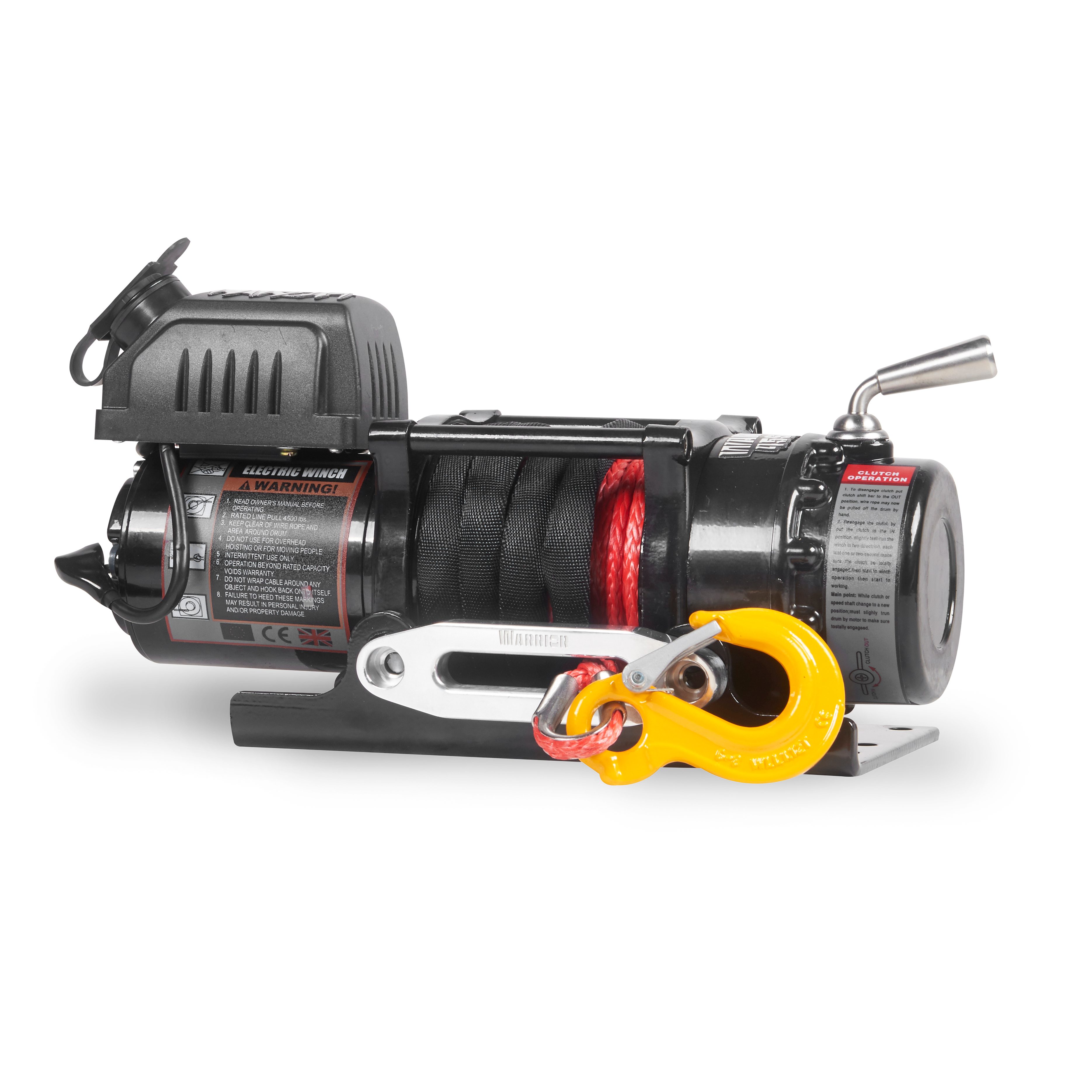 Vinssi Warrior Winches Ninja 4500 - Amortek synteettiköysi 12V - 6