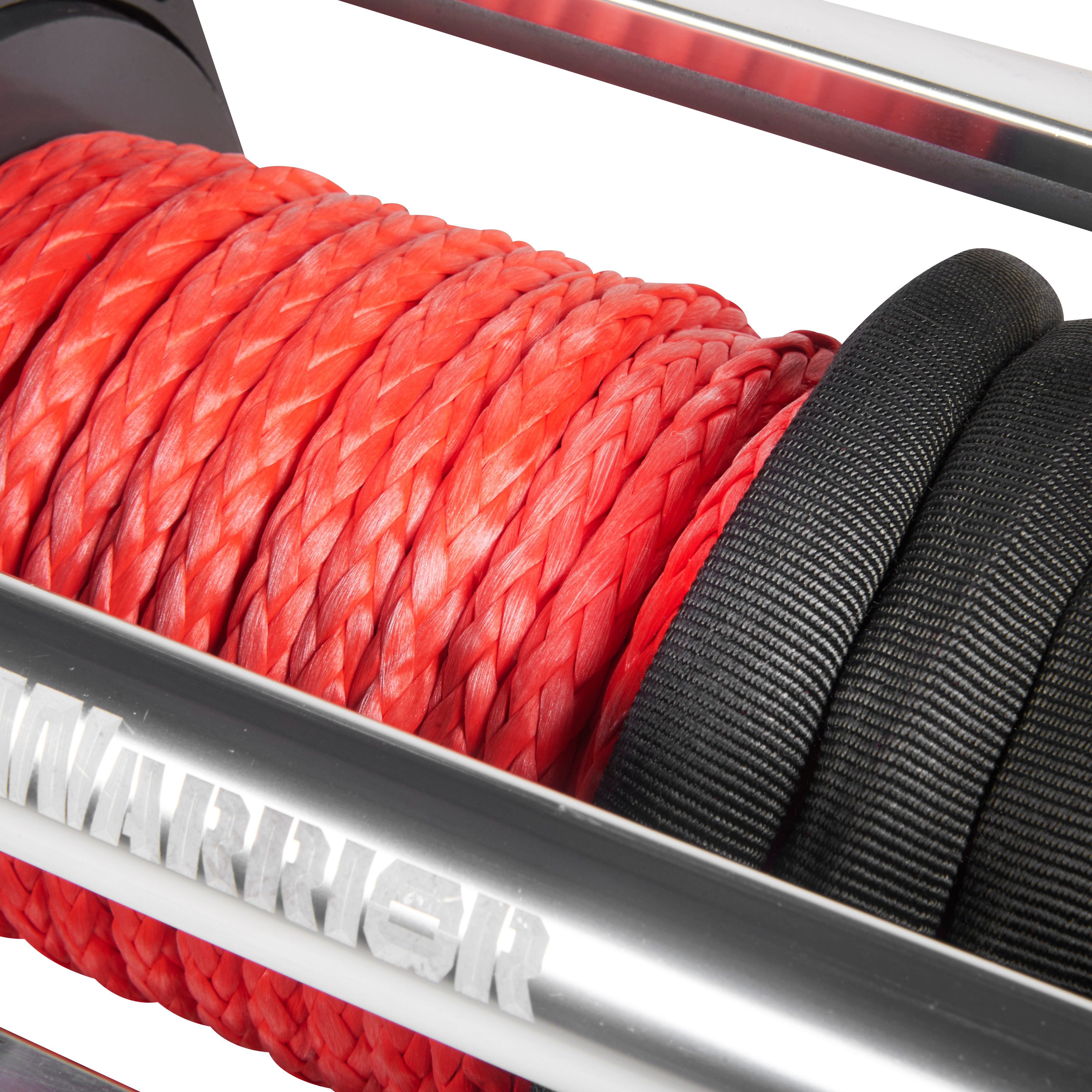 Warrior Winches Samurai 8000 Winch - Armortek Synthetic Rope 12V - 8