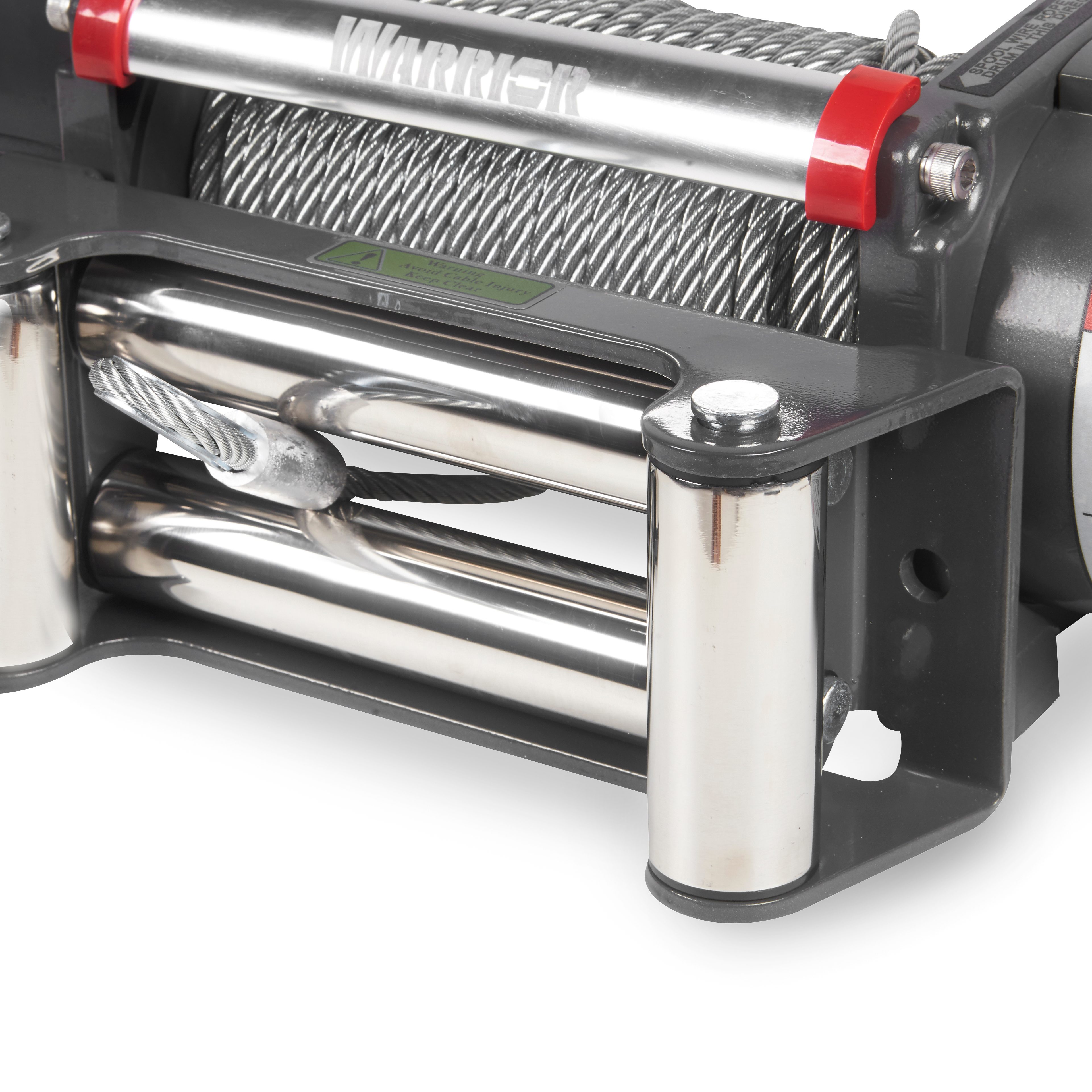 Vinsch Warrior Winches Samurai 8000 - Stålvajer 12V - 9