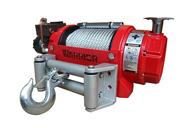 Warrior Winches Hydraulic Winch with Steel Cable
