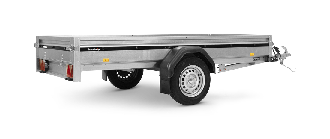 Brenderup Lågbyggd flakvagn Obromsad Serie 2000 270L 750 kg - 3