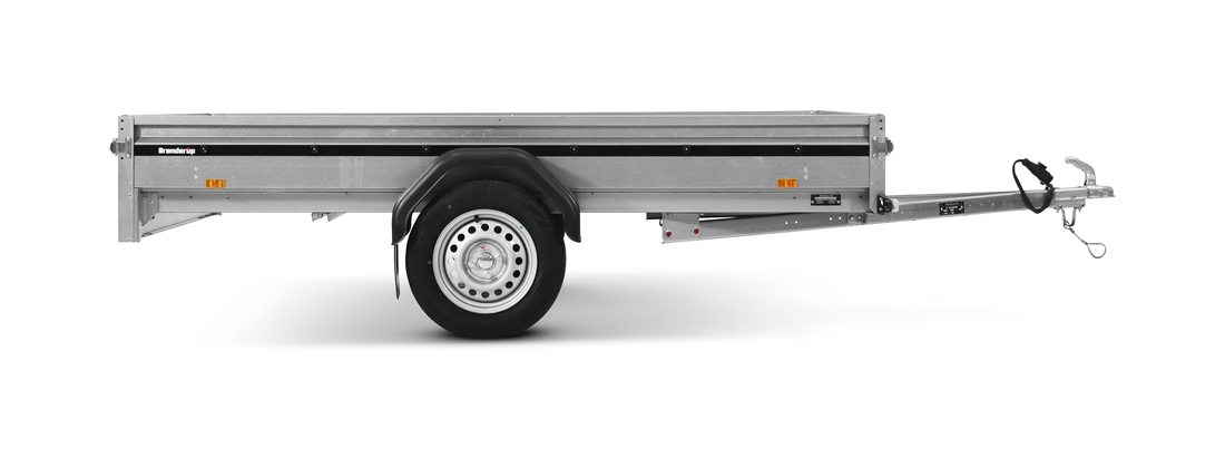Brenderup Lågbyggd flakvagn Obromsad Serie 2000 270L 750 kg - 2