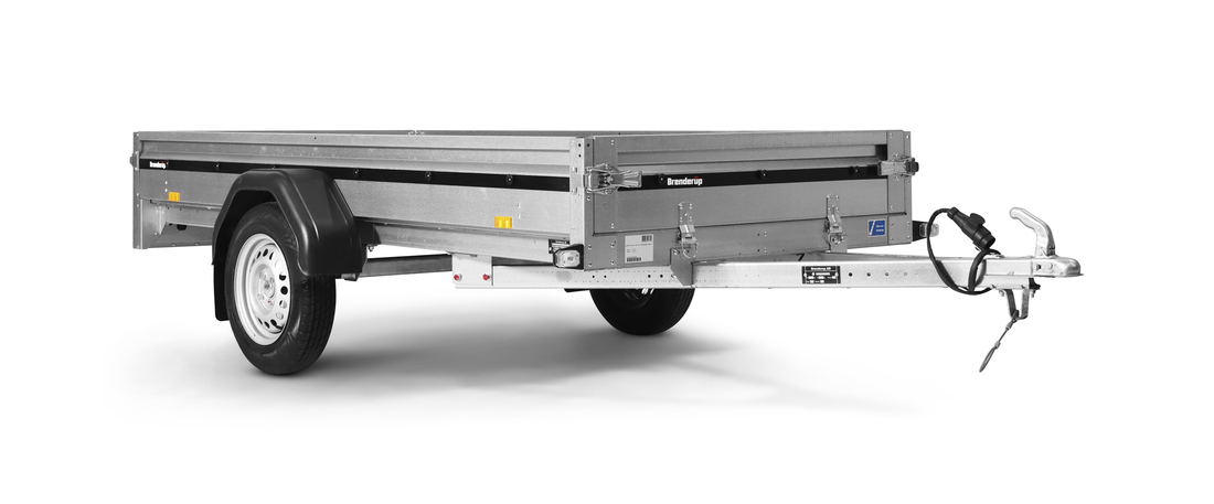 Brenderup Lågbyggd flakvagn Obromsad Serie 2000 270L 750 kg