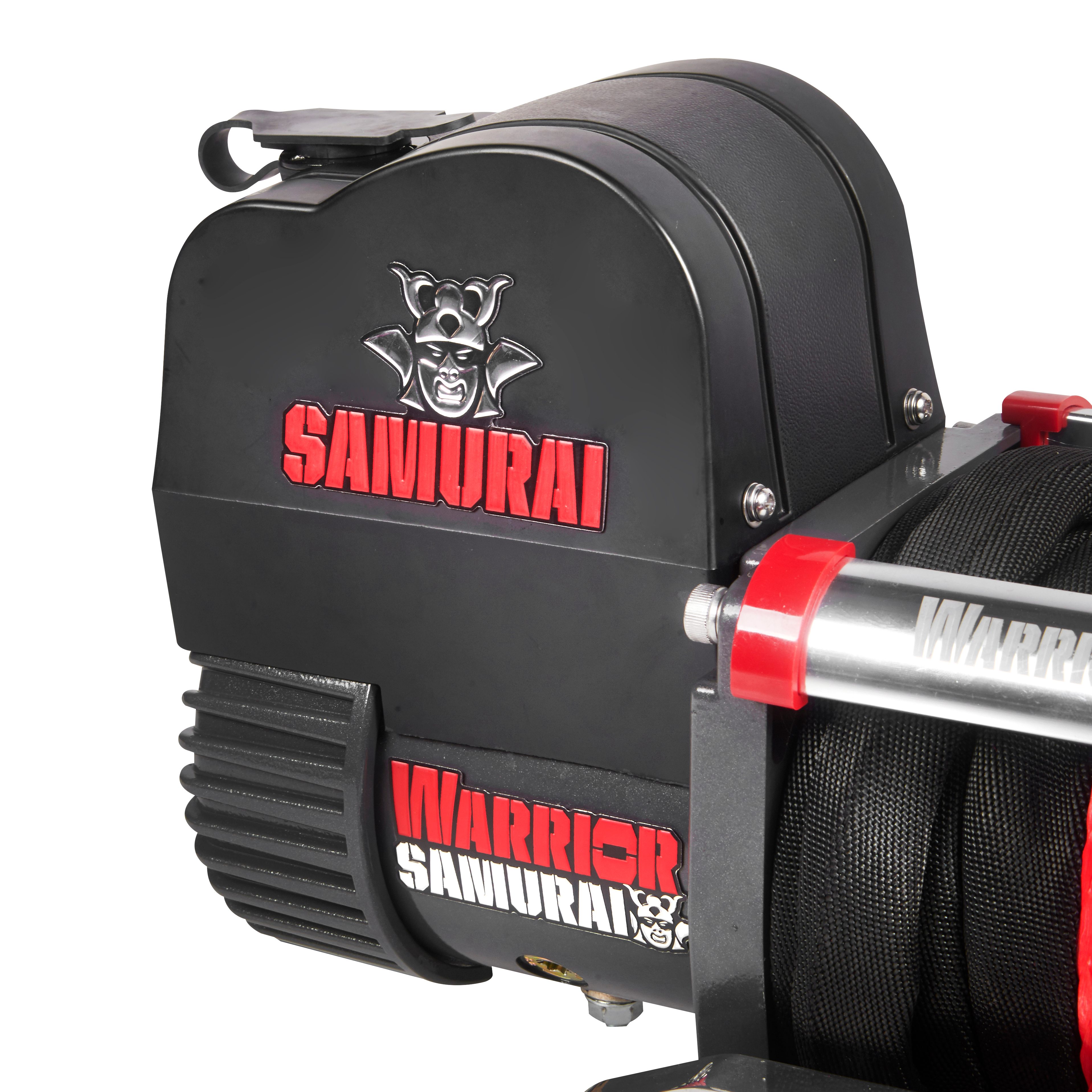 Warrior Winches Samurai 9500 - Armortek Synthetic Rope (Short Drum) 12V - 7