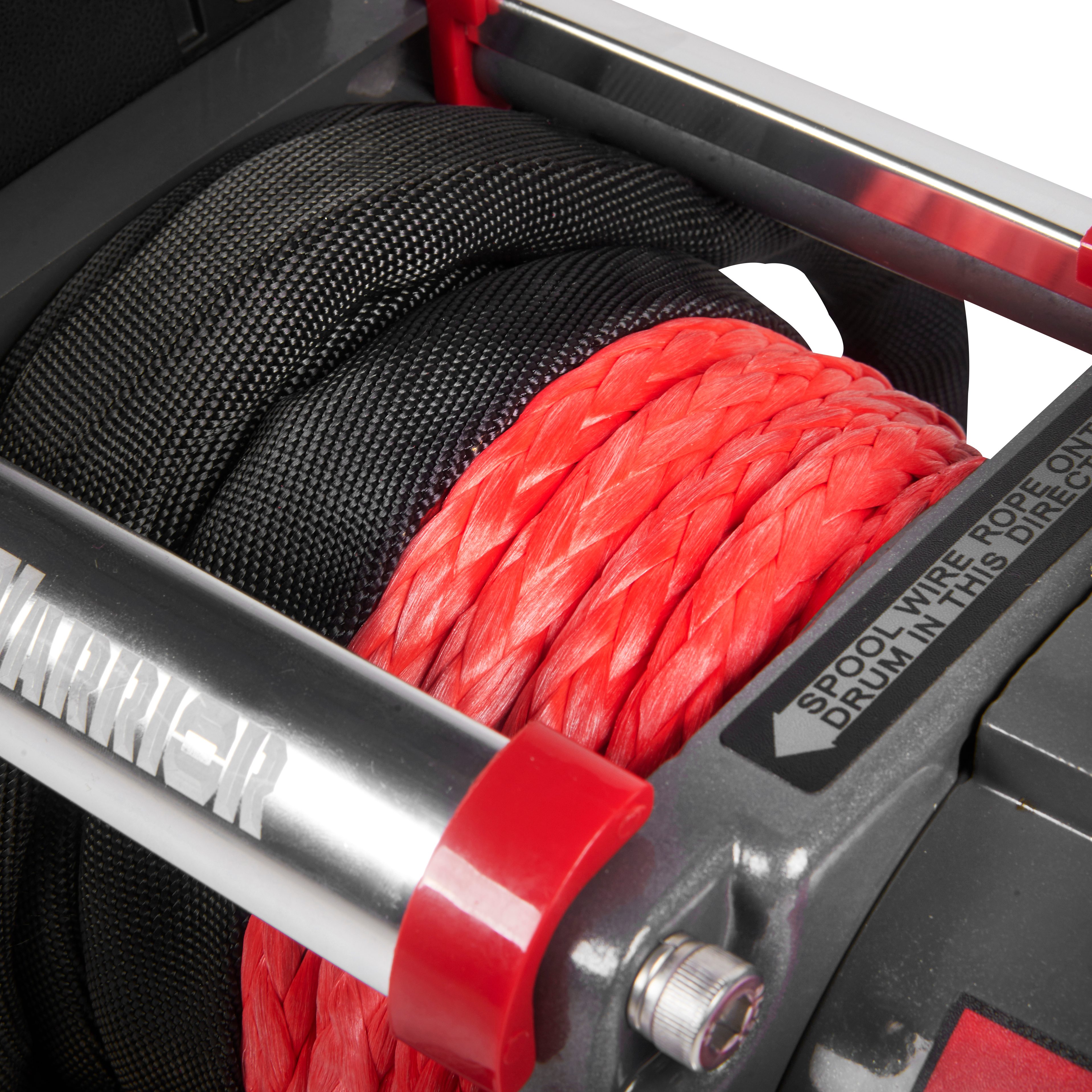 Warrior Winches Samurai 9500 - Armortek Synthetic Rope (Short Drum) 12V - 8
