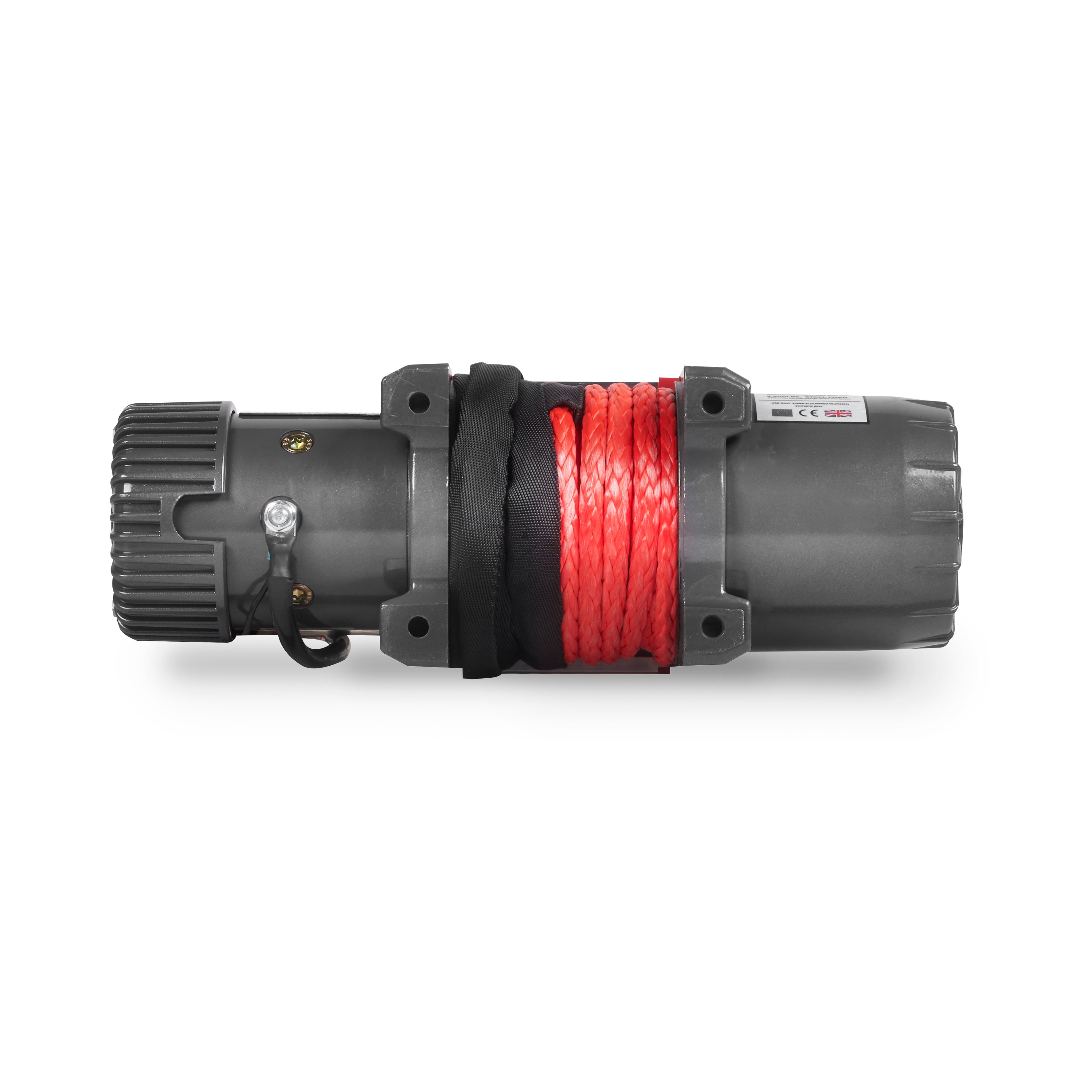 Warrior Winches Samurai 9500 - Armortek Synthetic Rope (Short Drum) 12V - 13