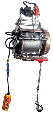 Warrior Winches IP65 230V 500kg Winch Without Wireless Remote Control