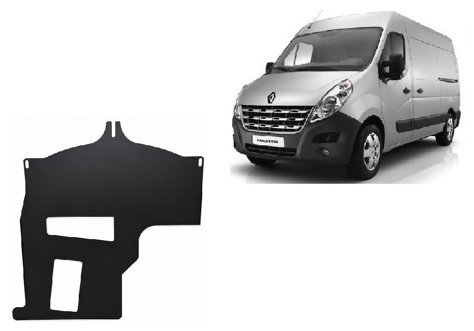 Skid Plate Acero Catalytic Converter | Renault Master (2010-2021) - 2