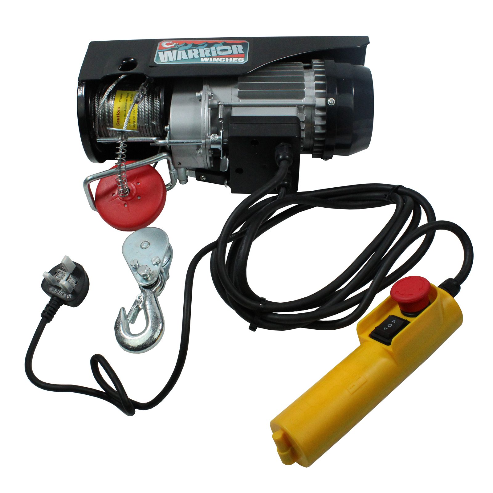 Electric Lifting Winch Warrior Winches 250kg IP54 - 230V - 7