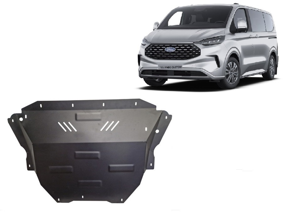 Skid Plate Acier Moteur+ | Ford Tourneo Custom PHEV (2023-2026) - 2