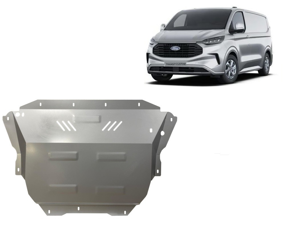 Stalowa osłona podwozia silnika+ | Ford Tourneo Custom (2023-2026) - 2
