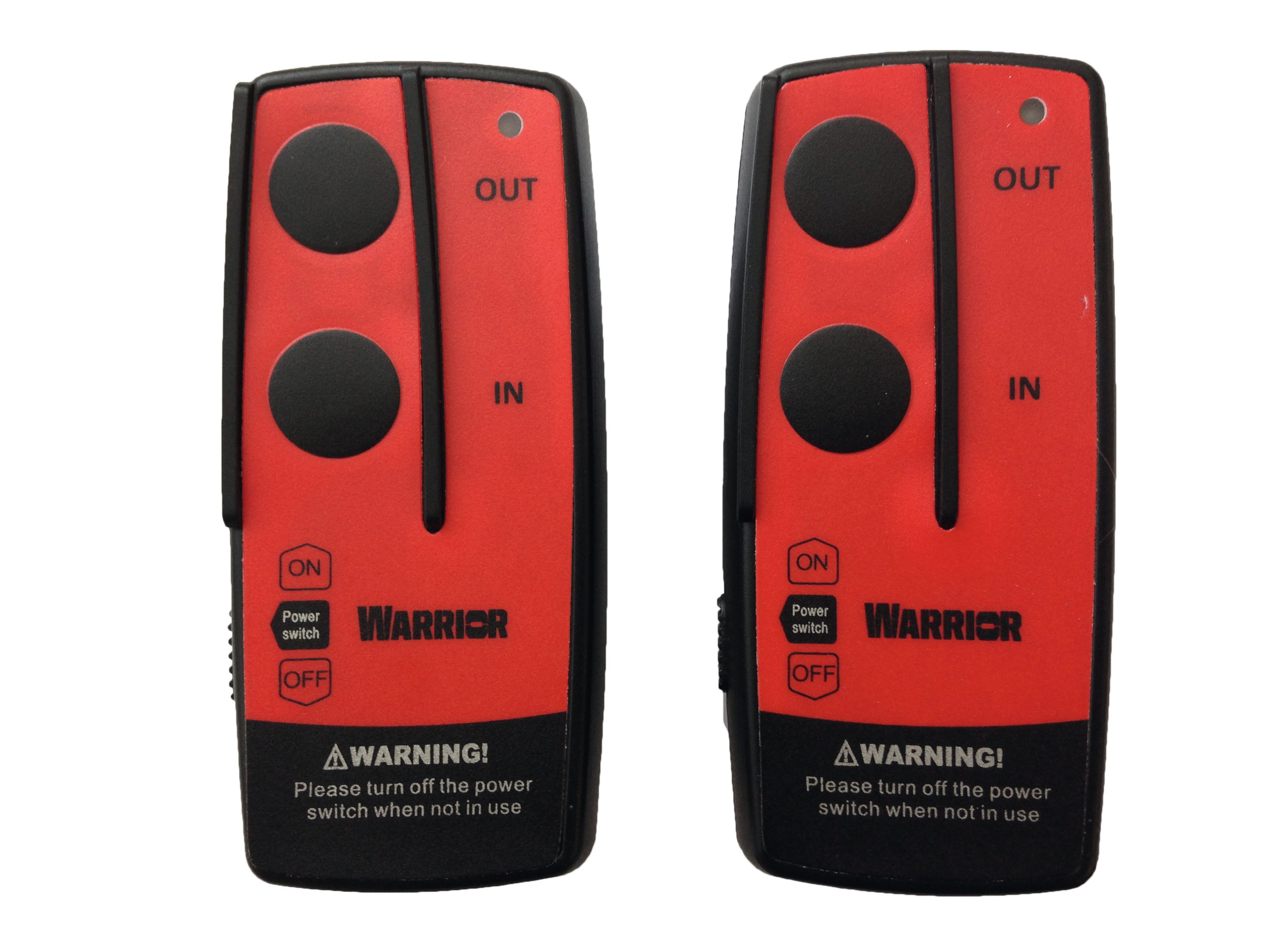 Trådlös fjärrkontroll Warrior Winches Universal, 12/24V