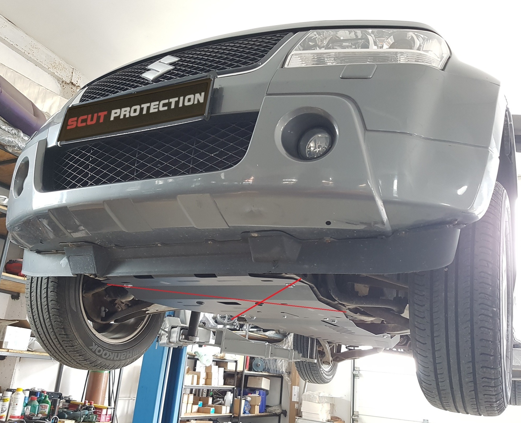 Skid Plate Acciaio Motore+ | Suzuki Grand Vitara - Package (2005-2019) - 13