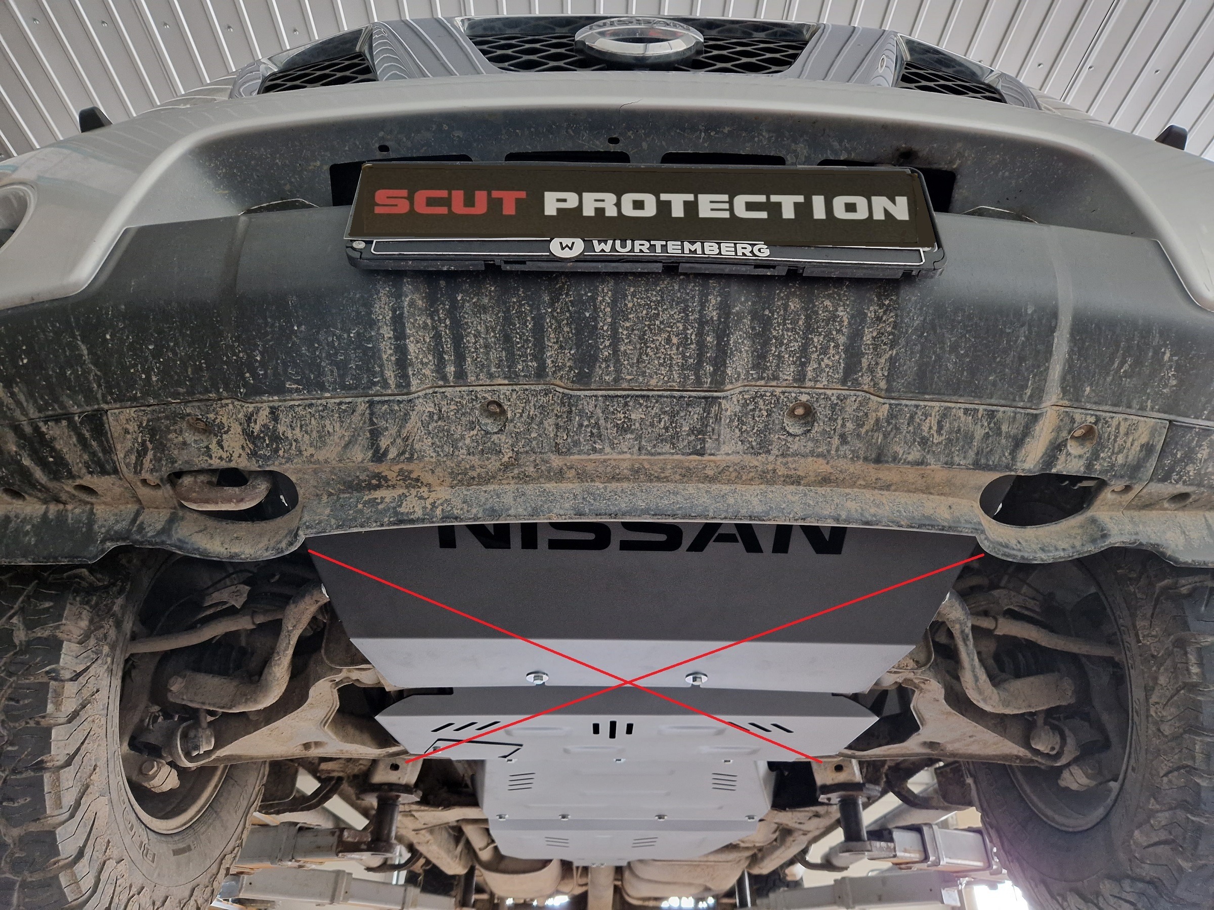 Skid Plate Aluminio Caja de cambios | Nissan Pathfinder (2005-2015) - 12