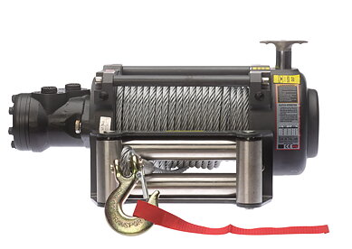 Warrior Winches NH Hydraulic Winch - Steel Cable 10,000 lb
