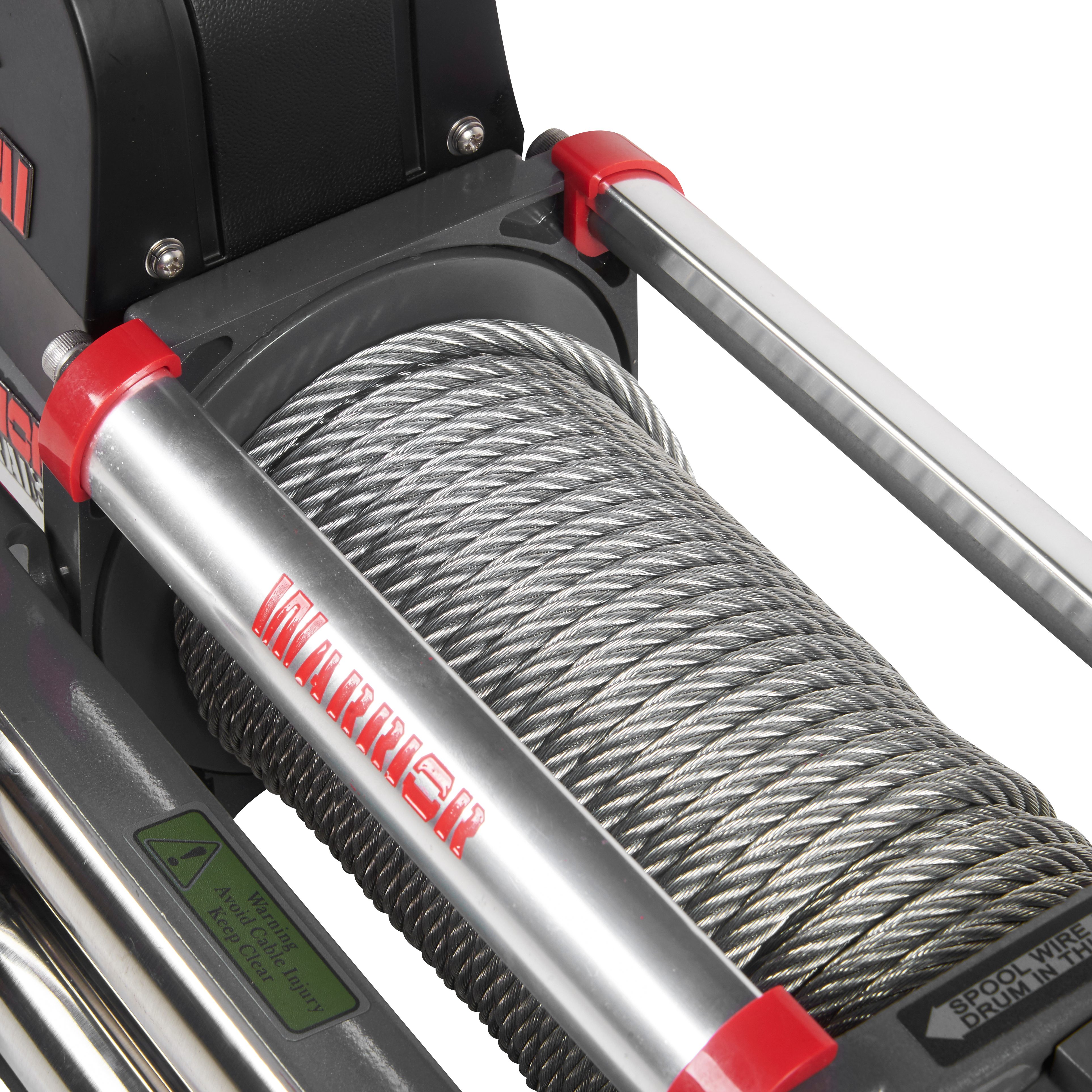 Vinsj Warrior Winches EN 2500 - Ståltau 12V - 9