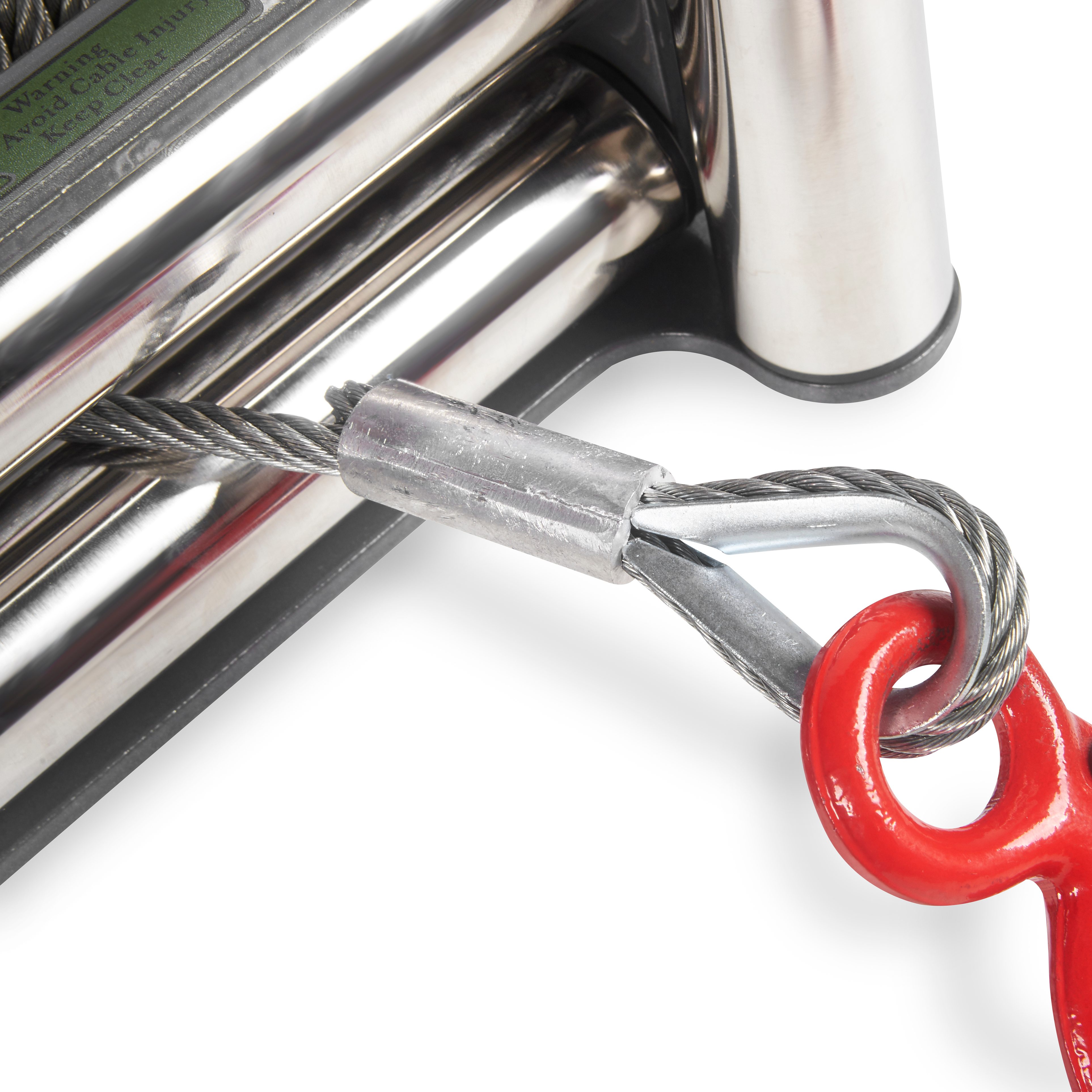 Vinsj Warrior Winches EN 2500 - Ståltau 12V - 11