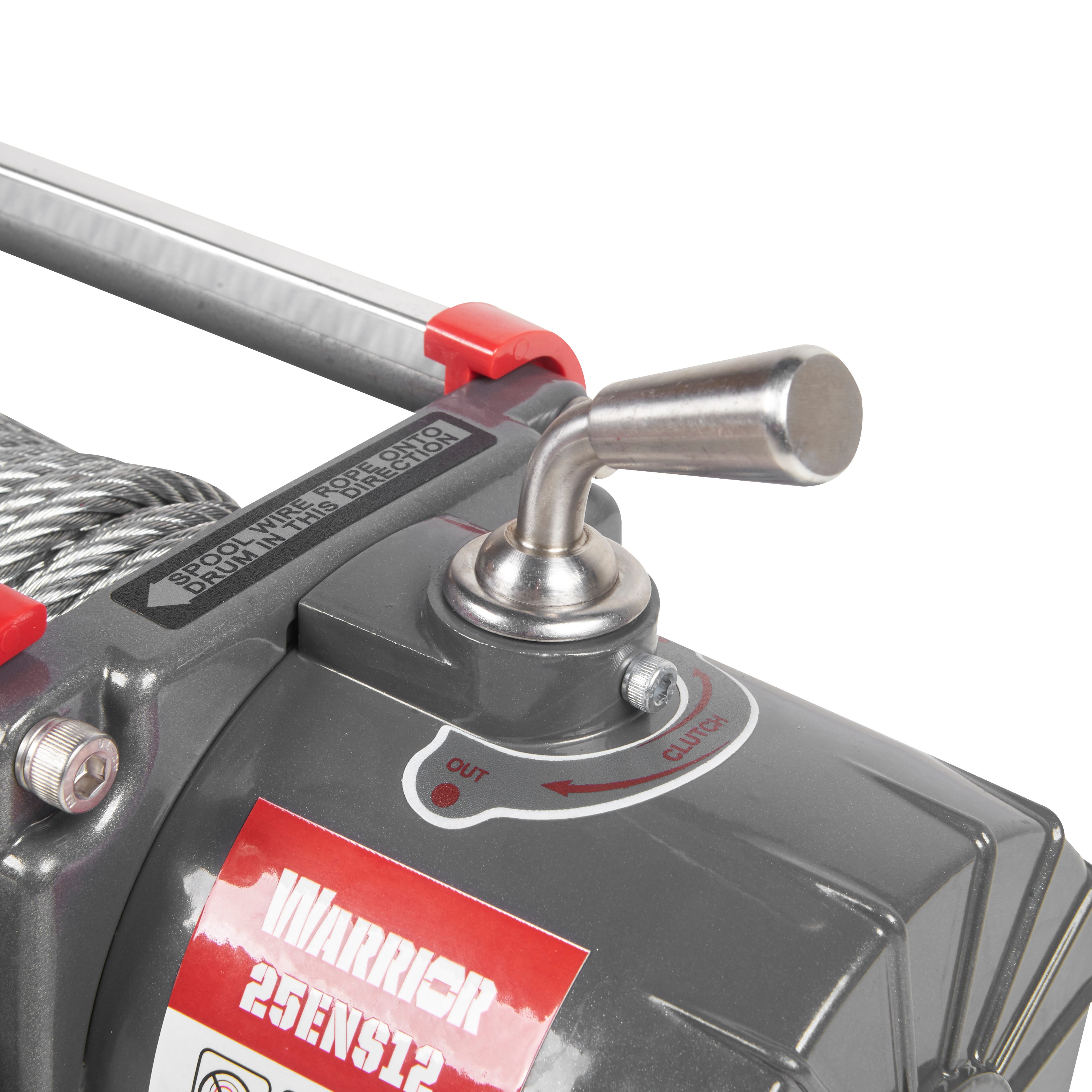 Vinsch Warrior Winches EN 2500 - Stålvajer 24V - 12