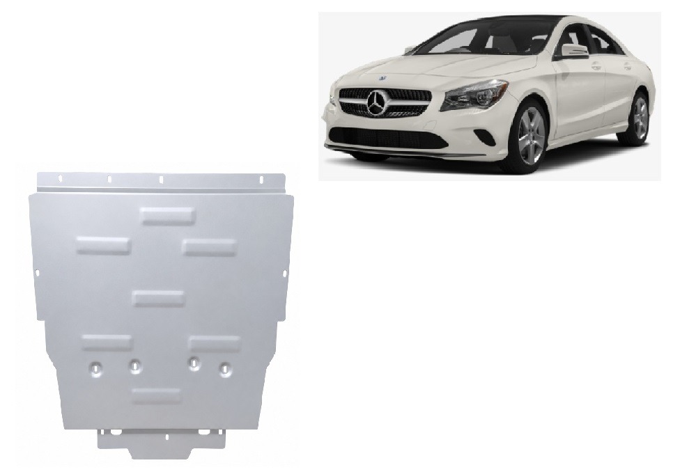 Skid Plate Aluminium Engine+ | Mercedes CLA (2019-2026) - 2